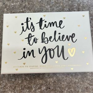 Inspirational message cards